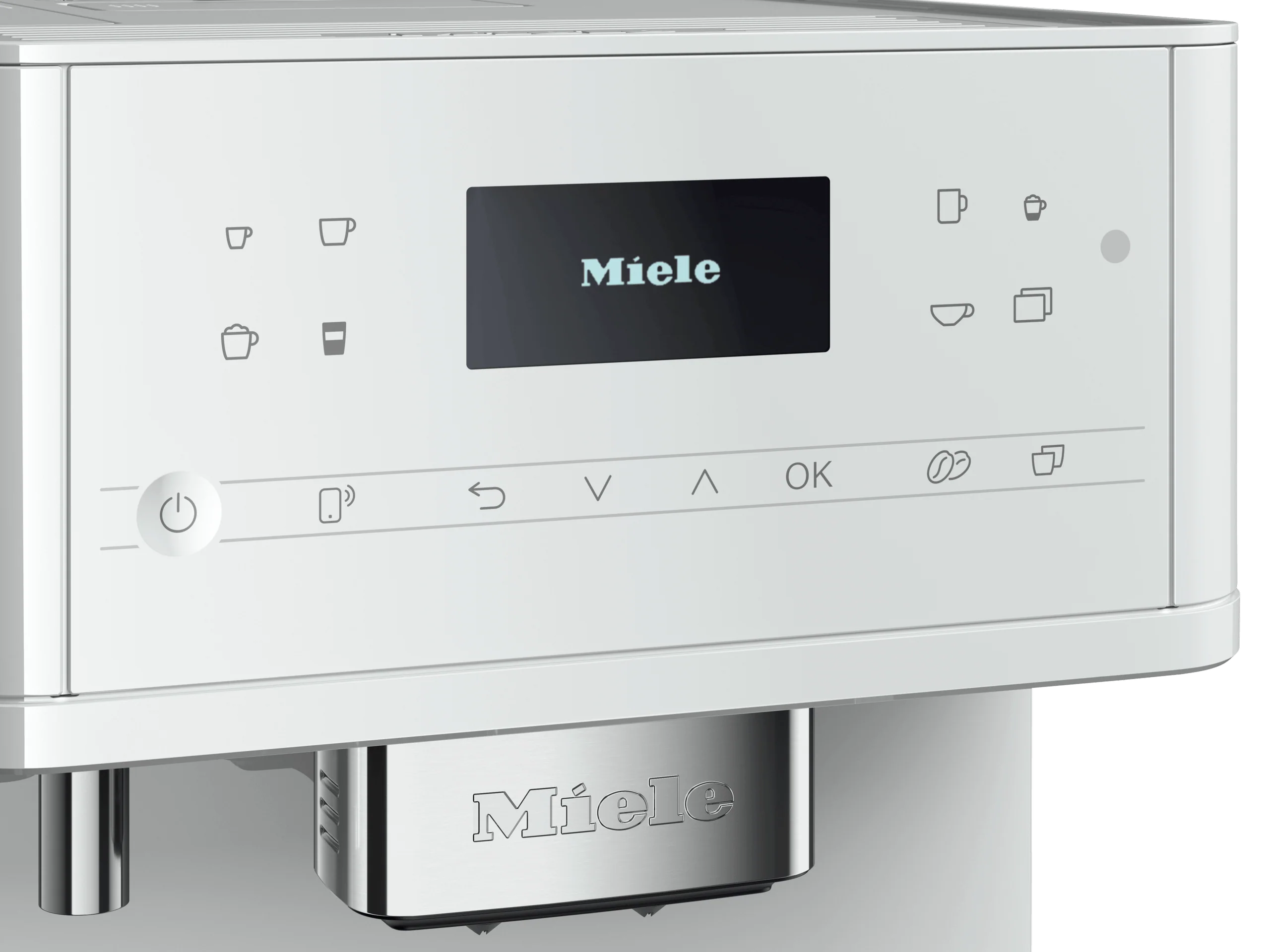 Miele CM6160LW Cm 6160 Milkperfection - Countertop Coffee Machine With Wifi Conn@Ct And A Wide Selection Of Specialty Coffees For Maximum Freedom. - Image 4