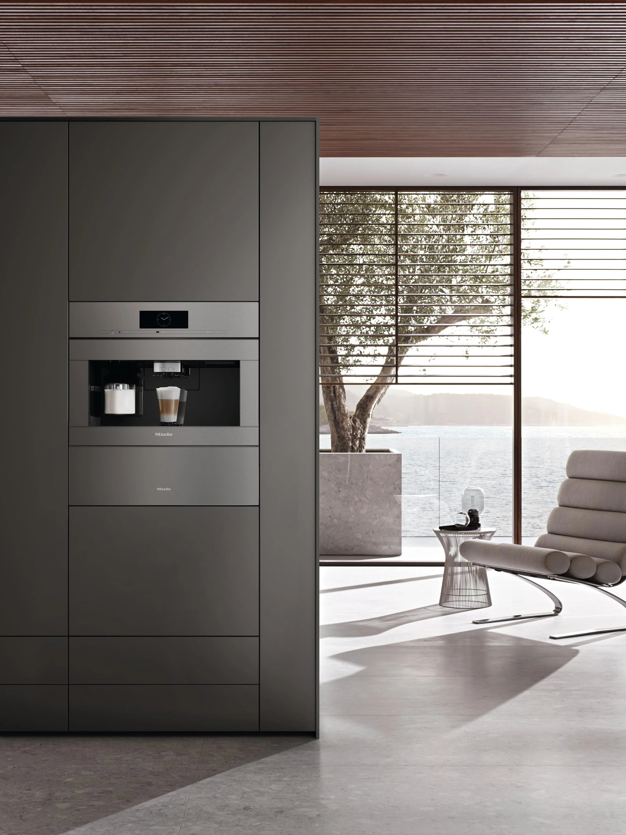 Miele CVA7875GG Cva 7875 Graphite Grey - Built-In Coffee Machine With Directwater Perfectly Combinable Design With Coffeeselect + Autodescale For Highest Demands. - Image 3