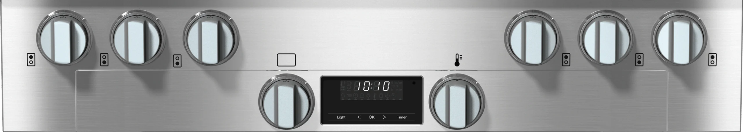 Miele HR11343GAG Hr 1134-3 G Ag - 36" Range All Gas With Directselect, Twin Convection Fans And M Pro Dual Stacked Burners - Image 2