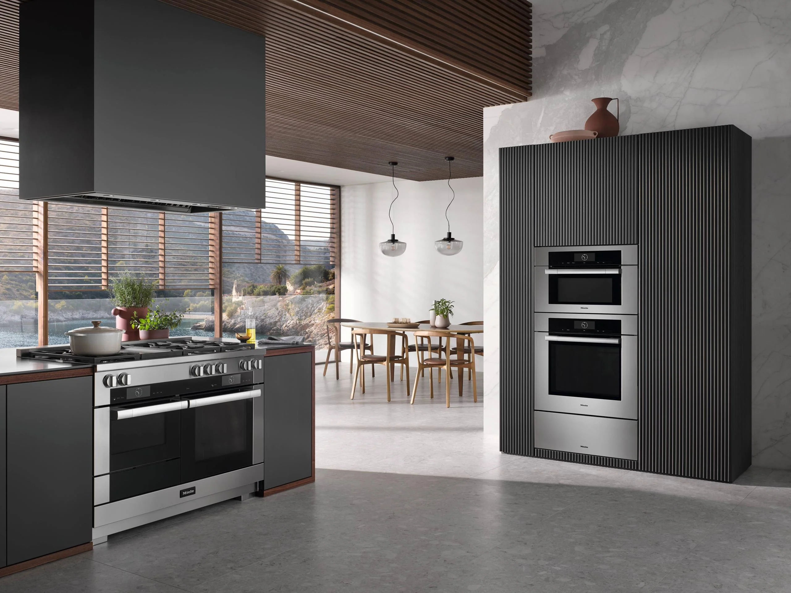 Miele HR19563GDFGD Hr 1956-3 G Df Gd Clean Touch Steel - 48 Inch Range Dual Fuel Model With M Touch Controls - Image 4