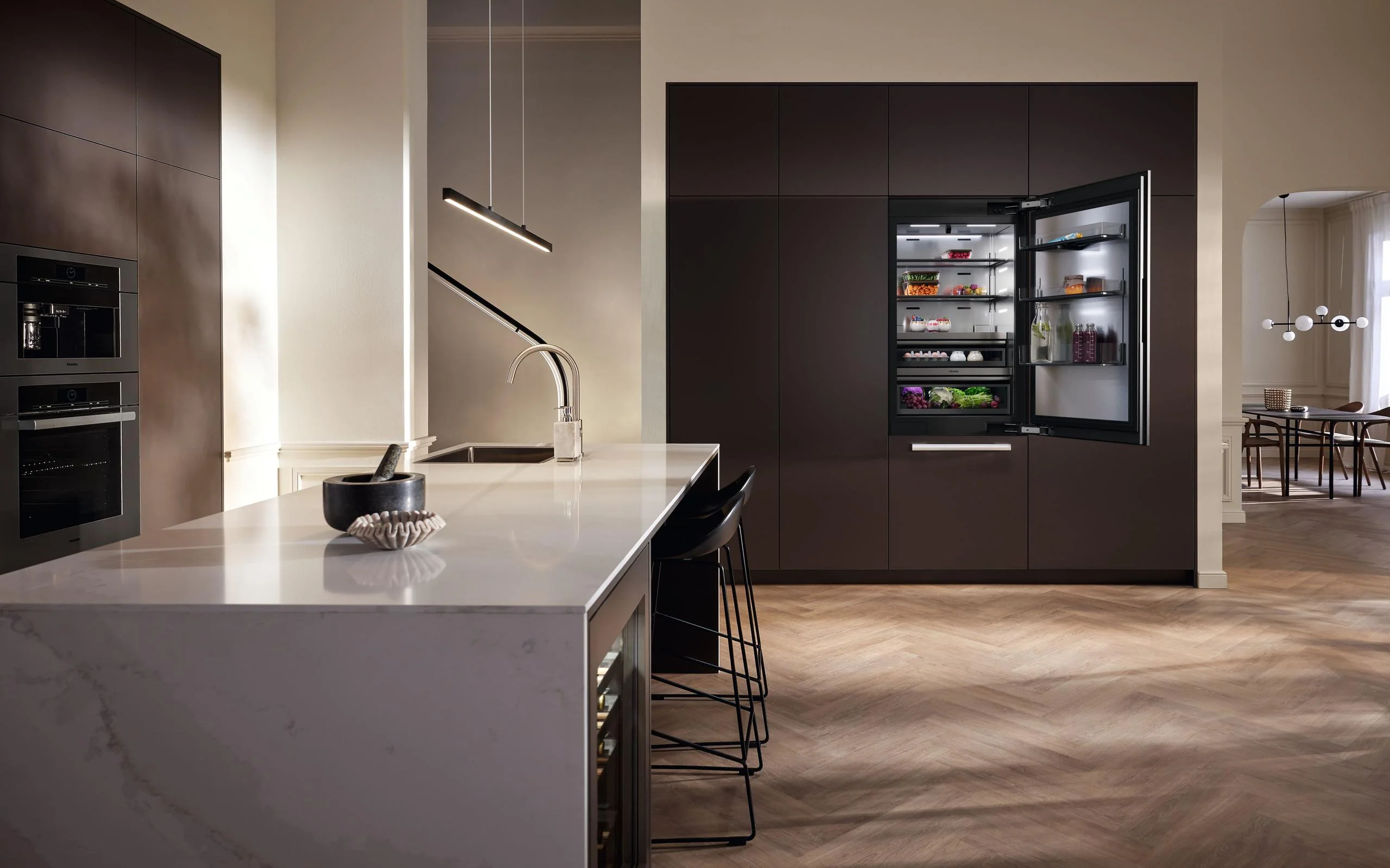 Miele KFMC3836R Kfmc 3836 R Compatible With Furniture Fronts - Mastercool™ Fridge-Freezer - Image 8