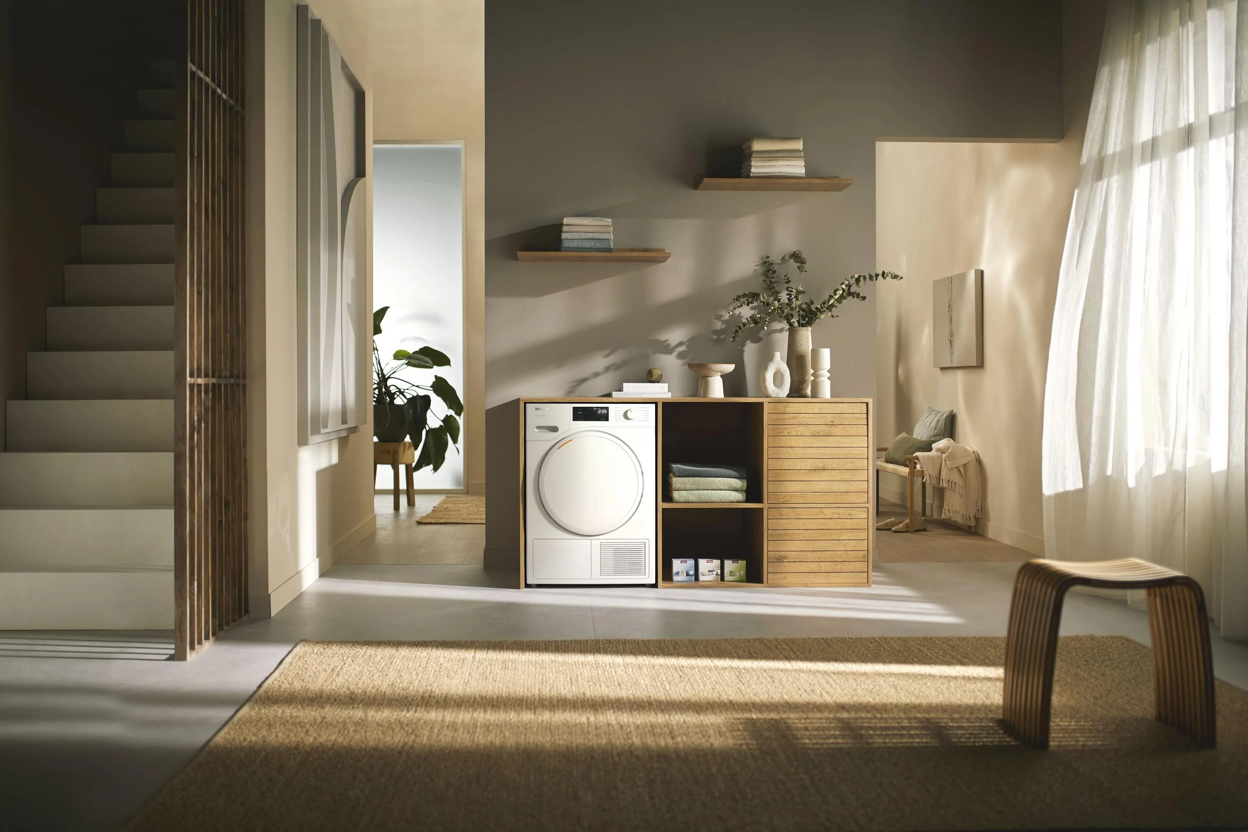 Miele TXD160WP Txd160Wp Lotus White - T1 Heat-Pump Dryer: 18 Lb Directsensor Honeycomb Drum Fragrancedos Miele@Home Ecodry - Image 4