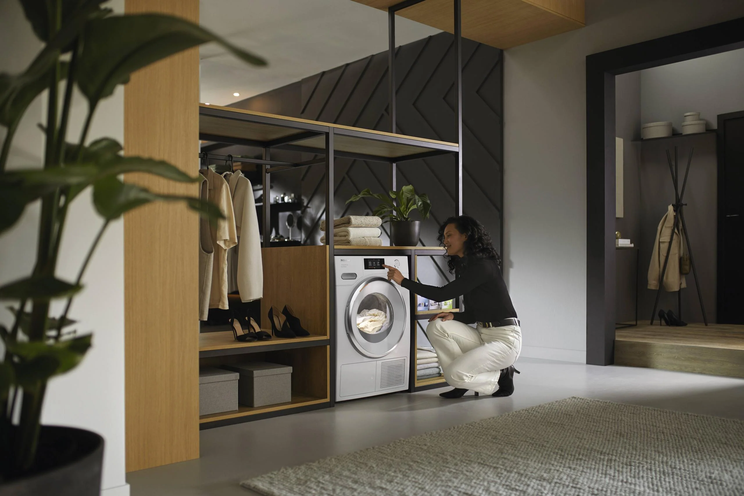 Miele TXR860WP Txr860Wp Eco & Steam Lotus White - T1 Heat-Pump Dryer: 18 Lb M Touch Steamfinish Honeycomb Drum Fragrancedos Miele@Home - Image 5