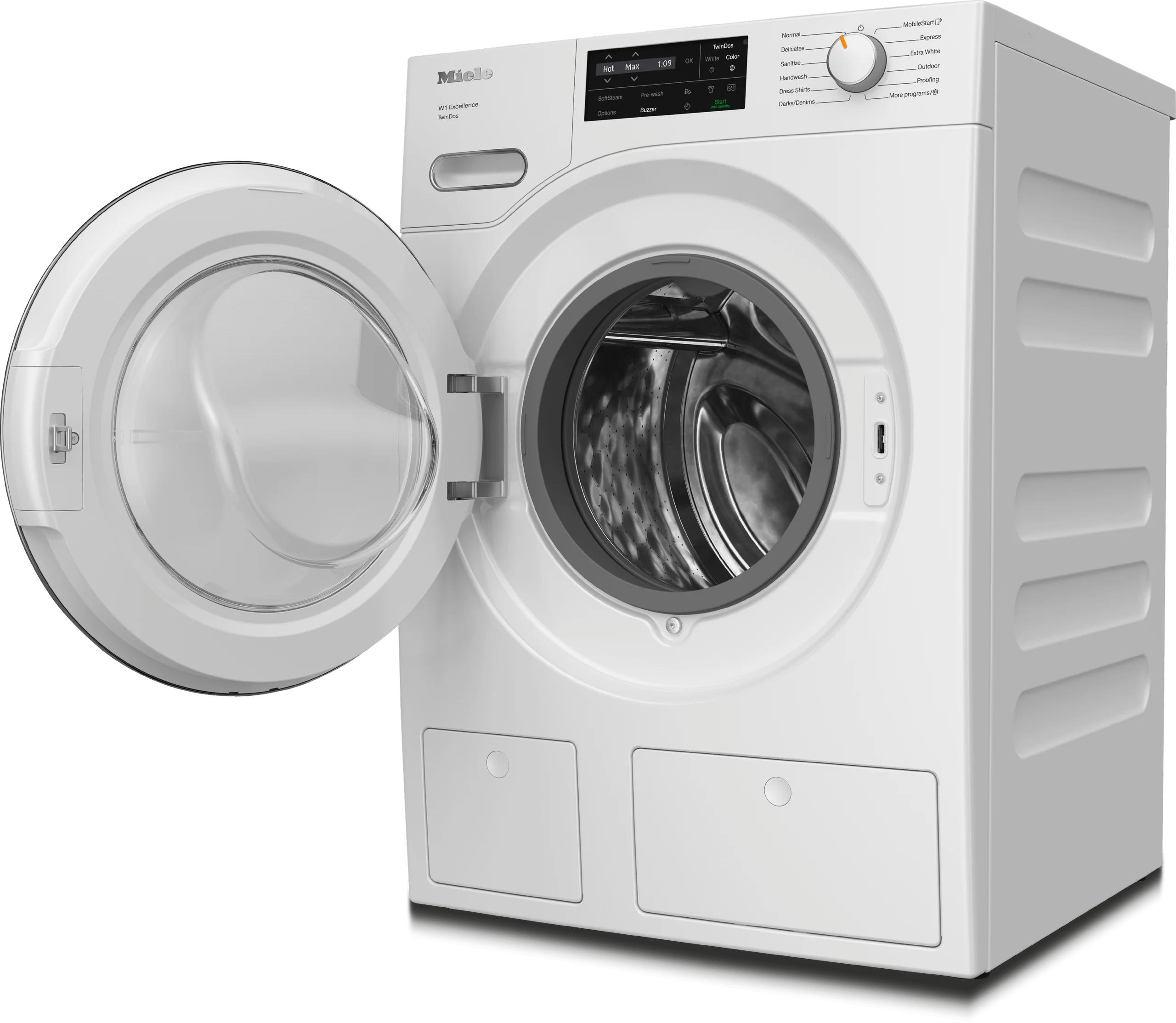 Miele WXF660WCS Wxf660 Wcs Tdos - W1 Front-Loading Washing Machine: 8 Kg 1600 Rpm Auto Dosing Pre-Ironing Miele@Home Capdosing - Image 2