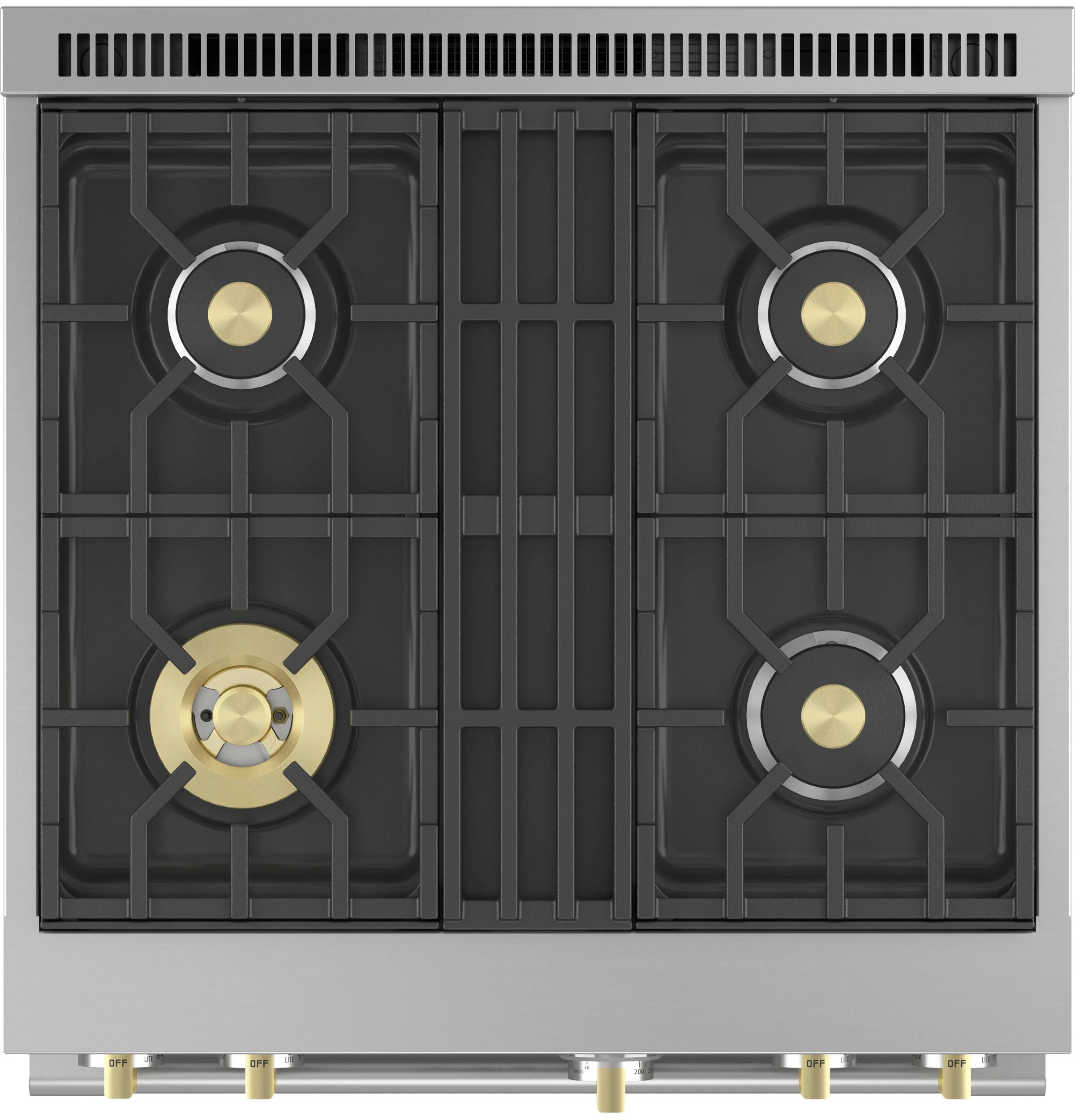 Monogram ZGP304NTSS Monogram 30" All Gas Professional Range With 4 Burners (Natural Gas) - Image 2
