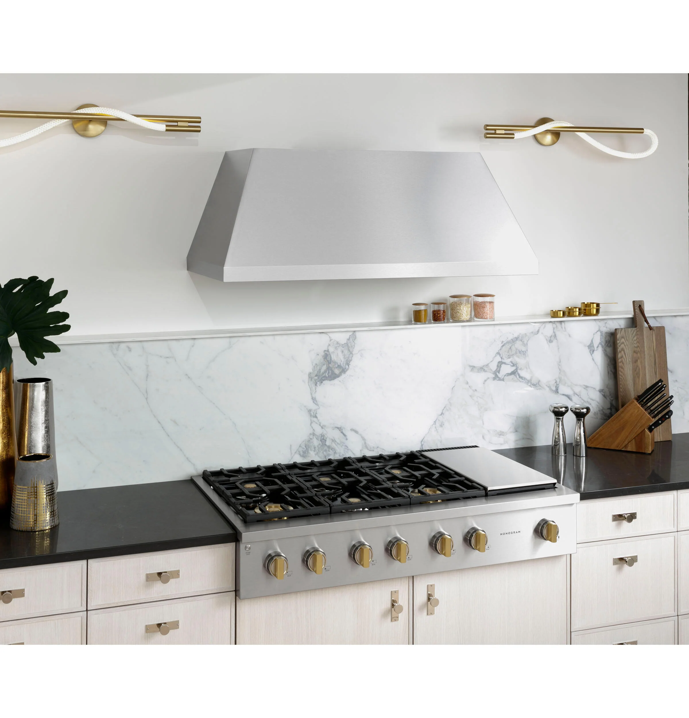 Monogram ZGU486NDTSS Monogram 48" Professional Gas Rangetop With 6 Burners And Griddle (Natural Gas) - Image 12