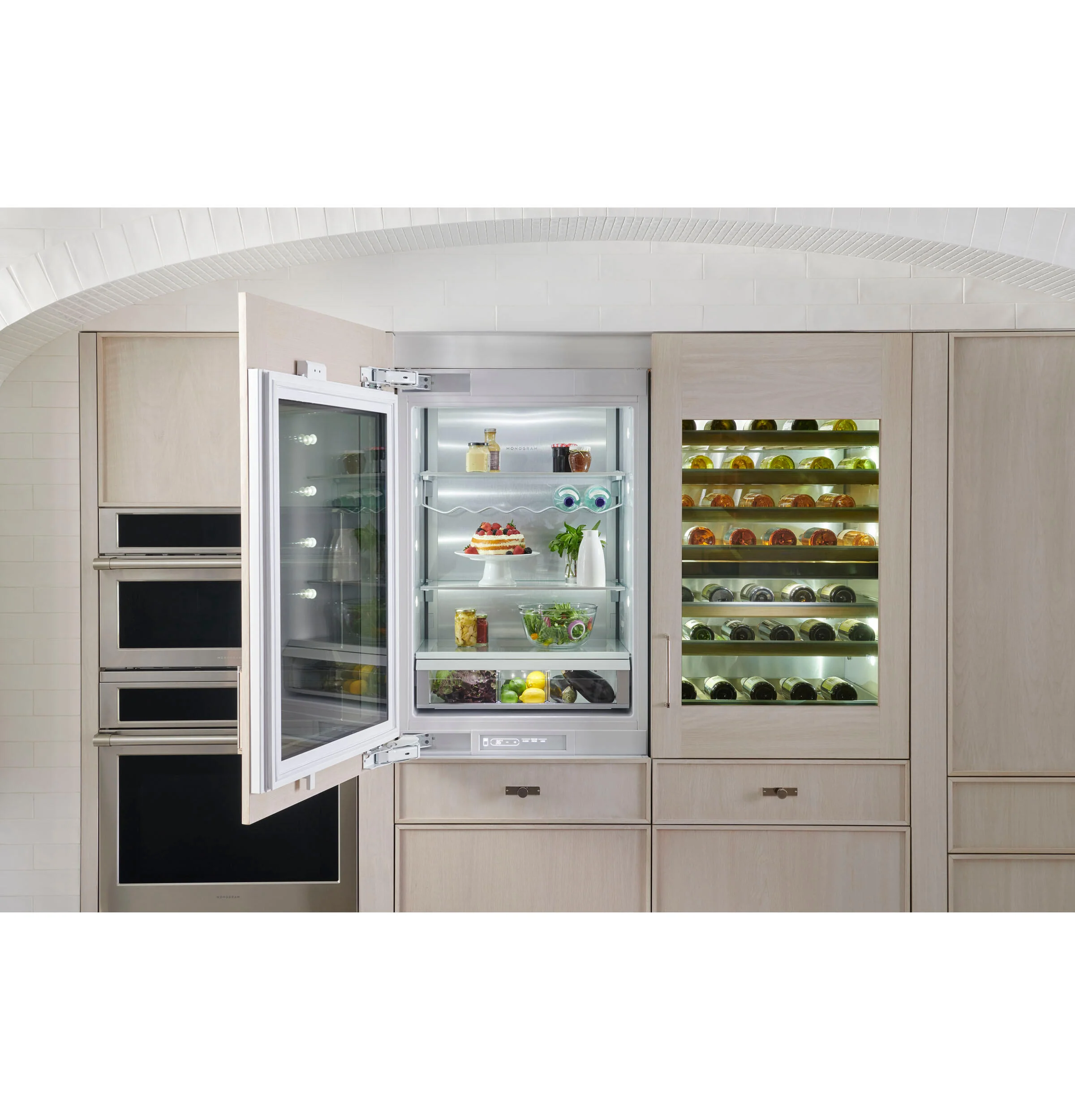 Monogram ZIK303NPPII Monogram 30" Integrated Glass-Door Refrigerator For Single Or Dual Installation - Image 17
