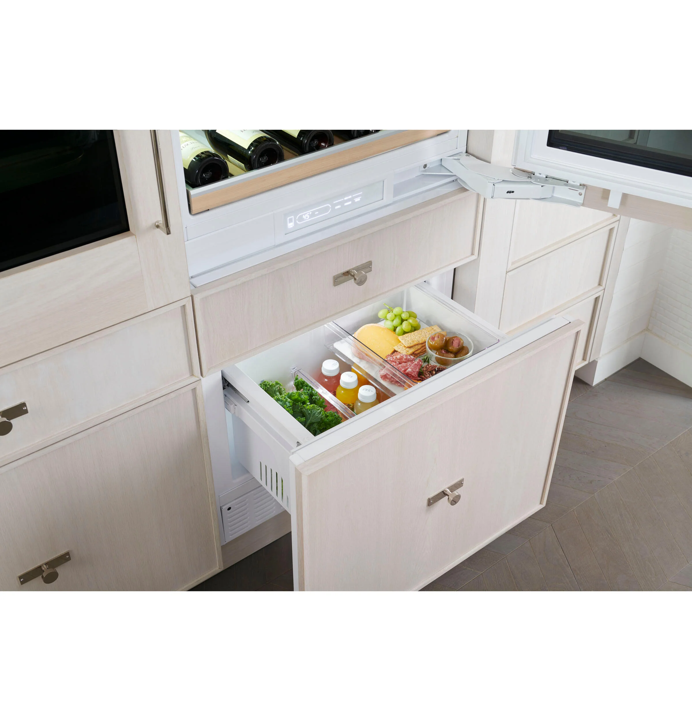 Monogram ZIW303NPPII Monogram 30" Fully Integrated Wine Refrigerator - Image 11