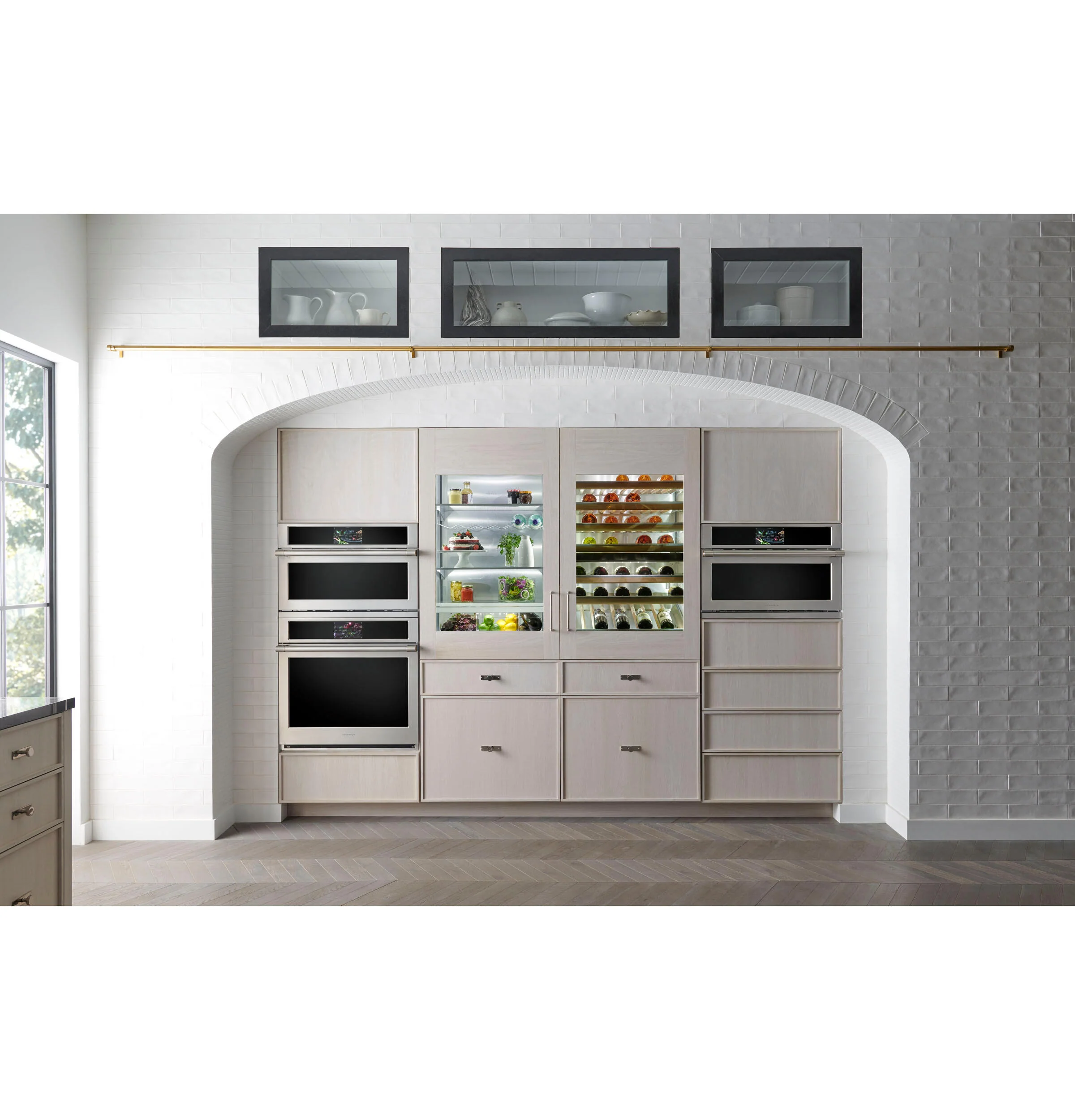 Monogram ZIW303NPPII Monogram 30" Fully Integrated Wine Refrigerator - Image 8
