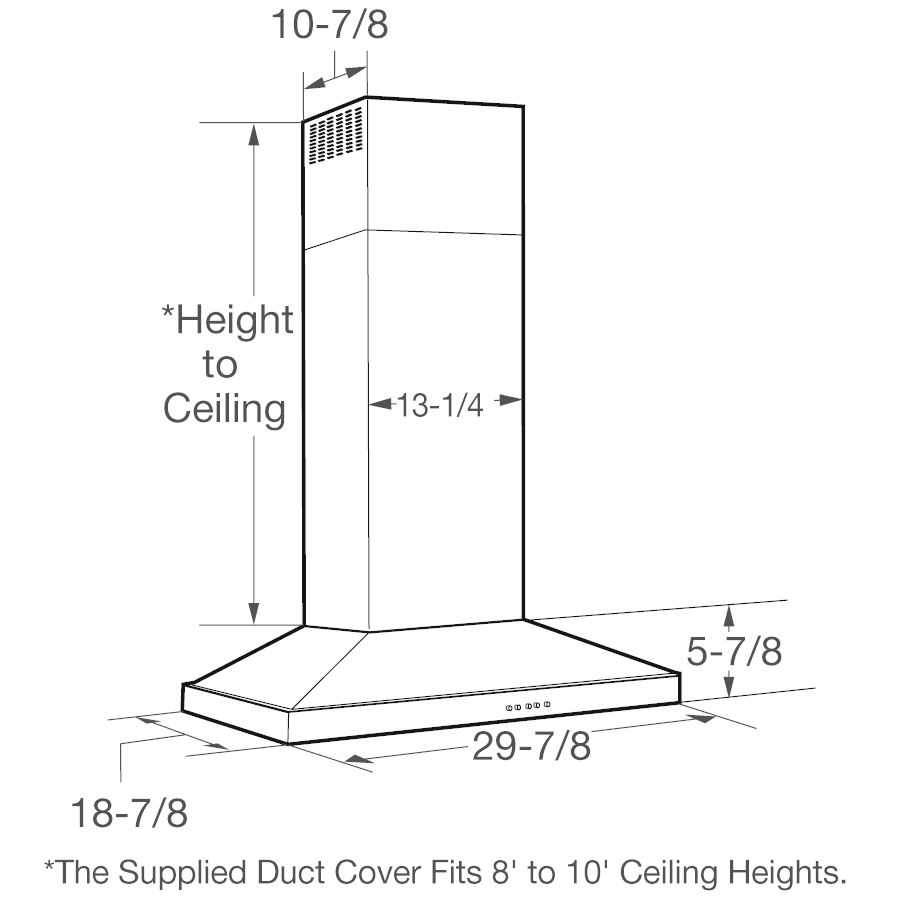 Monogram ZVW8301SWSS 30" Wall-Mounted Vent Hood - Image 14