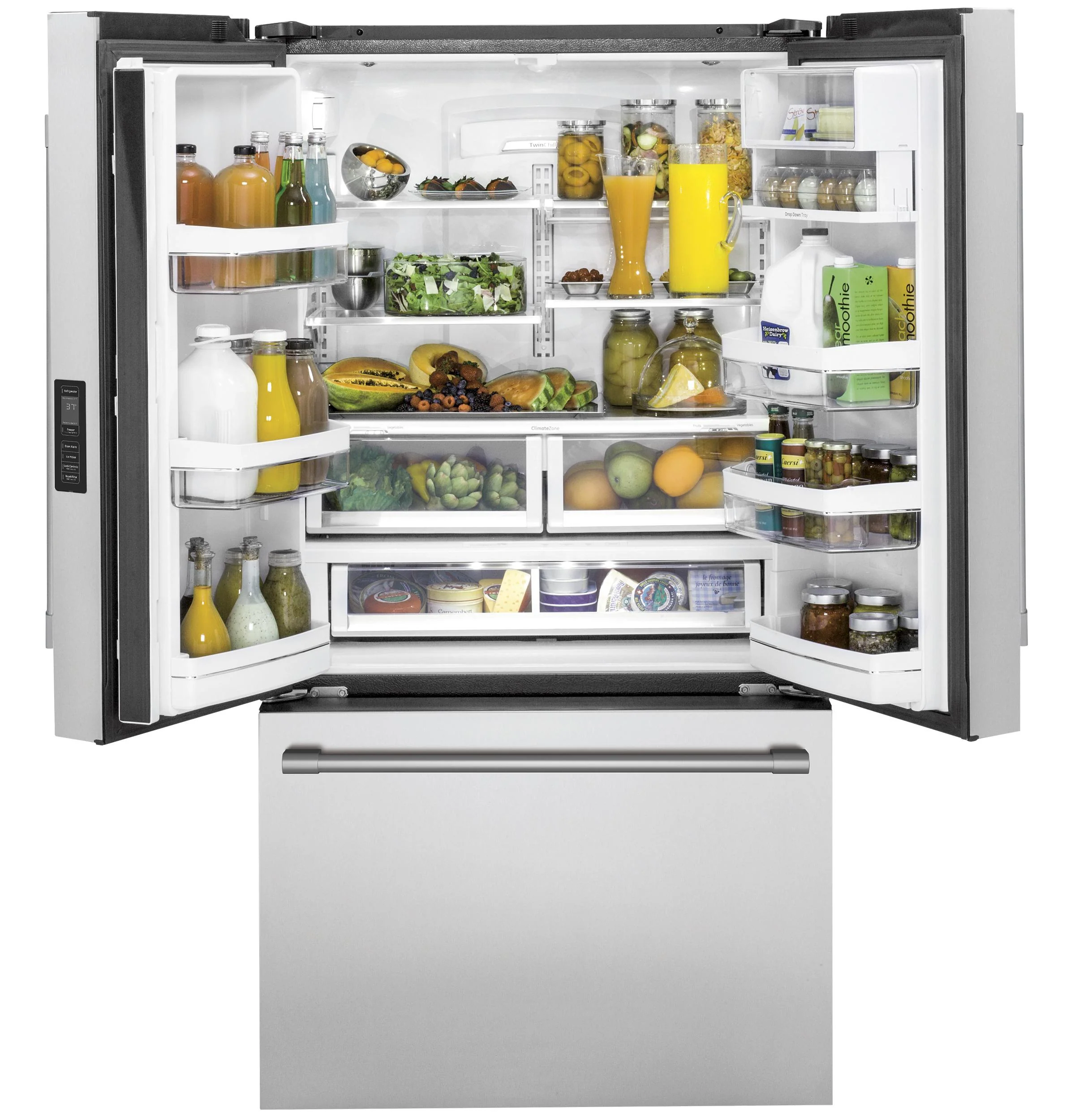 Monogram ZWE23NSYSS Monogram Counter-Depth French-Door Refrigerator - Image 2