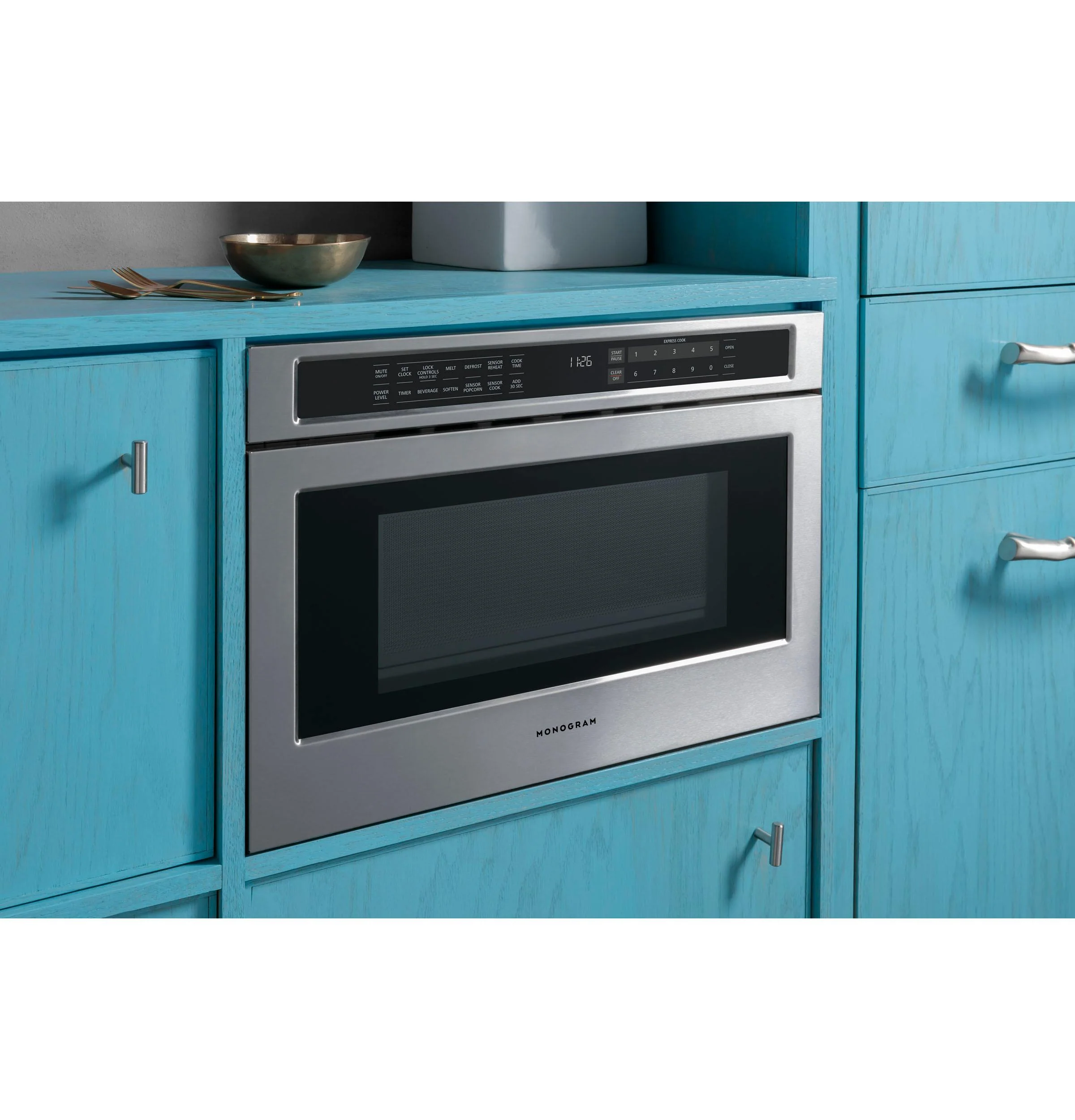 Monogram ZWL1126SRSS Monogram 1.2 Cu. Ft. Drawer Microwave - Image 3