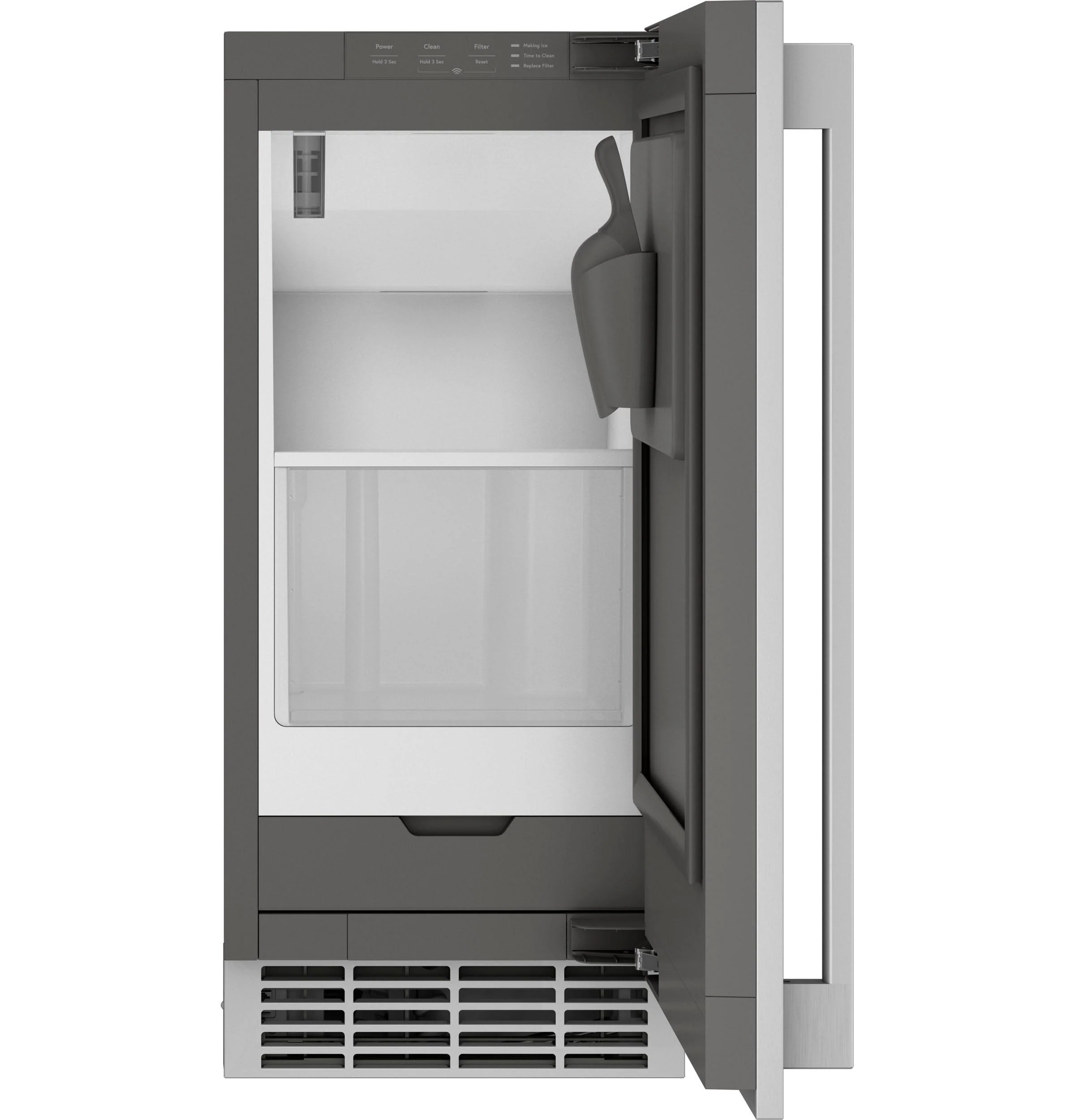 Monogram ZXGP1H1CPSS Undercounter Refrigerators - Minimalist Handle Kit - Image 2