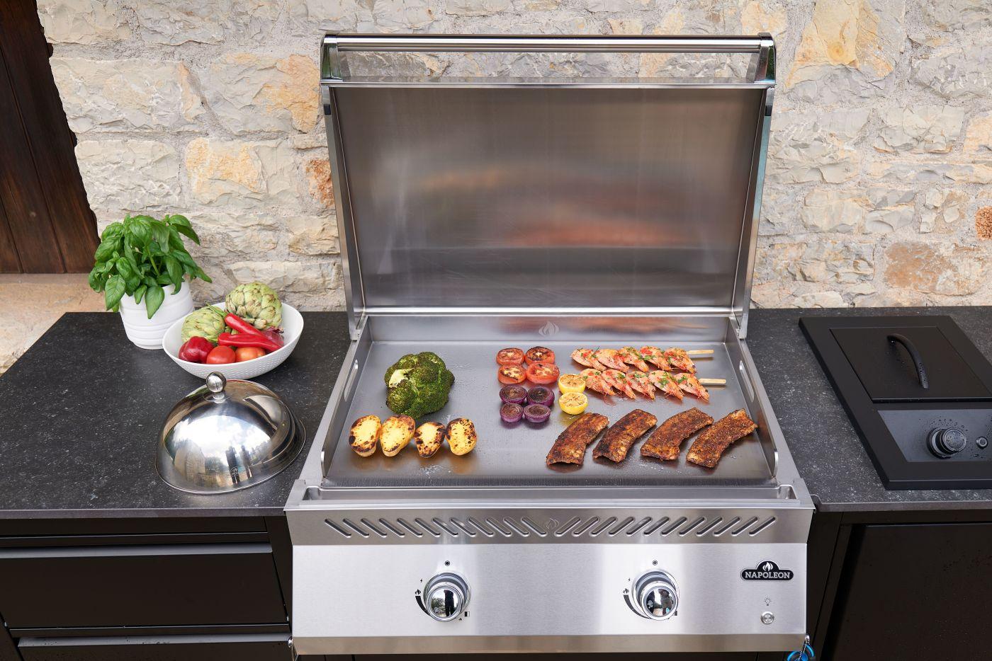 Napoleon Bbq BIG32FTNSS Built-In 700 Series 32 Griddle Stainless Steel , Natural Gas, Stainless Steel - Image 8