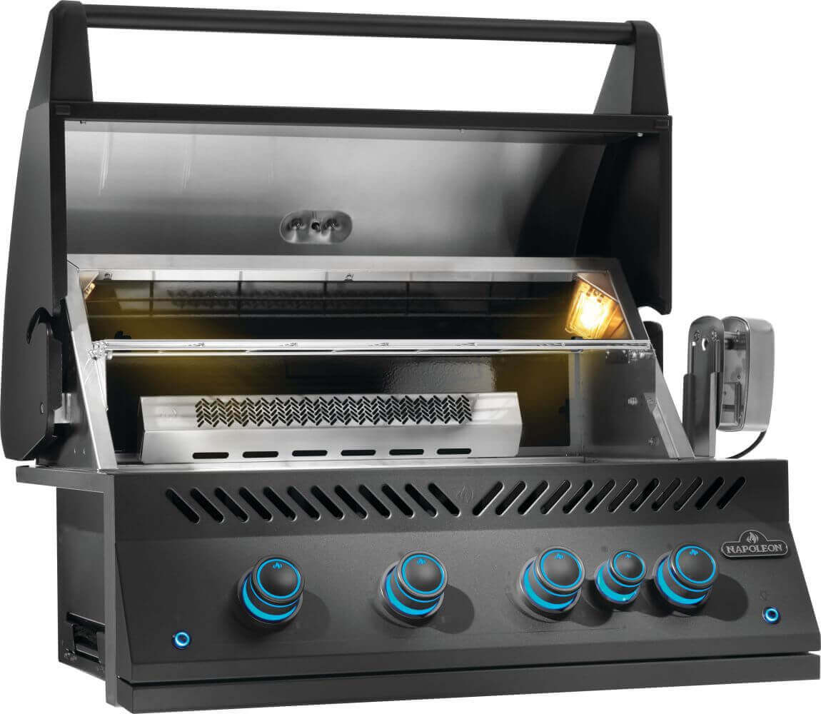 Napoleon Bbq BIG32RBPMK1 Built-In 700 Series 32 With Infrared Rear Burner , Propane, Matte/Matt Black - Image 8
