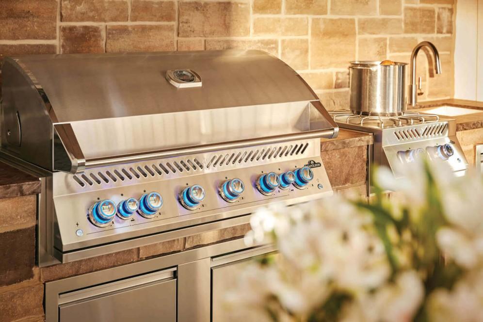 Napoleon Bbq BIG44RBPSS1 Built-In 700 Series 44 With Dual Infrared Rear Burners , Propane, Stainless Steel - Image 7