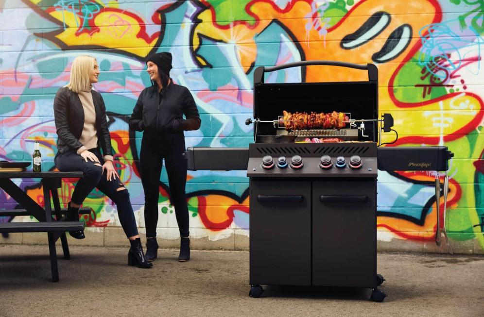 Napoleon Bbq P500RSIBNK3PHM Phantom Prestige 500 Rsib With Infrared Side And Rear Burners , Natural Gas, Matte/Matt Black - Image 8