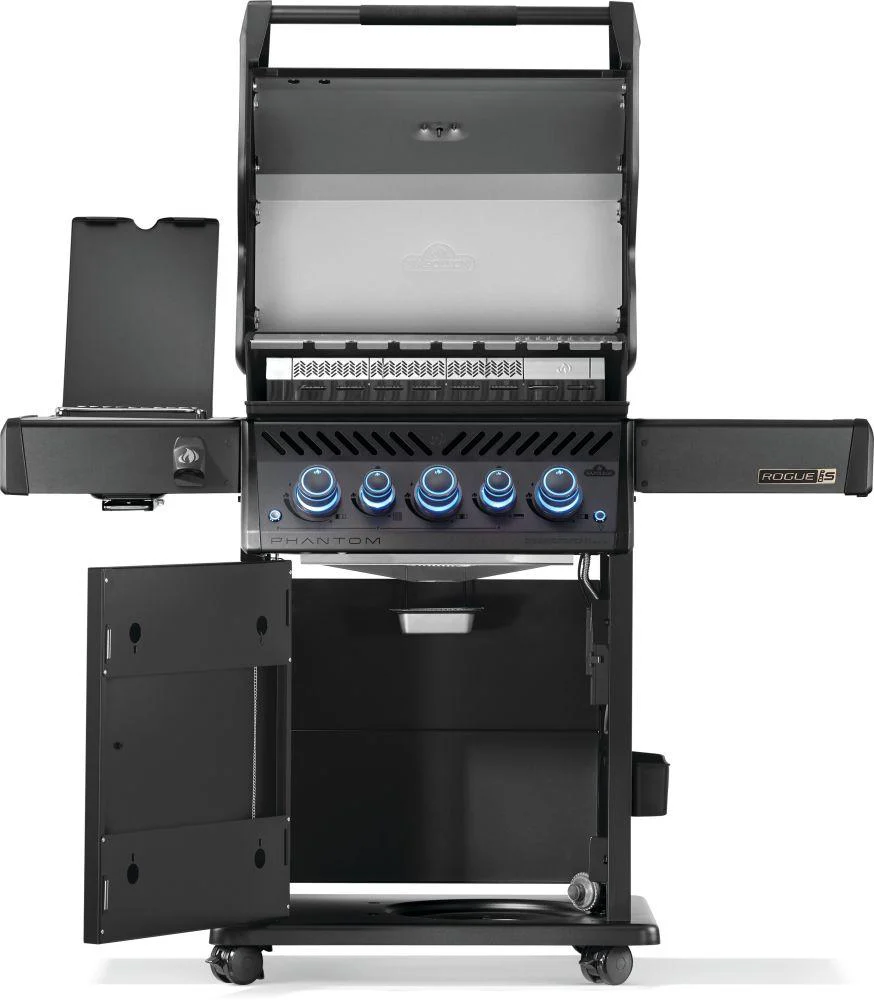 Napoleon Bbq RPS425RSIBPK2PHM Phantom Rogue Pro-S 425 Rsib With Infrared Side And Rear Burner , Propane, Matte/Matt Black - Image 3
