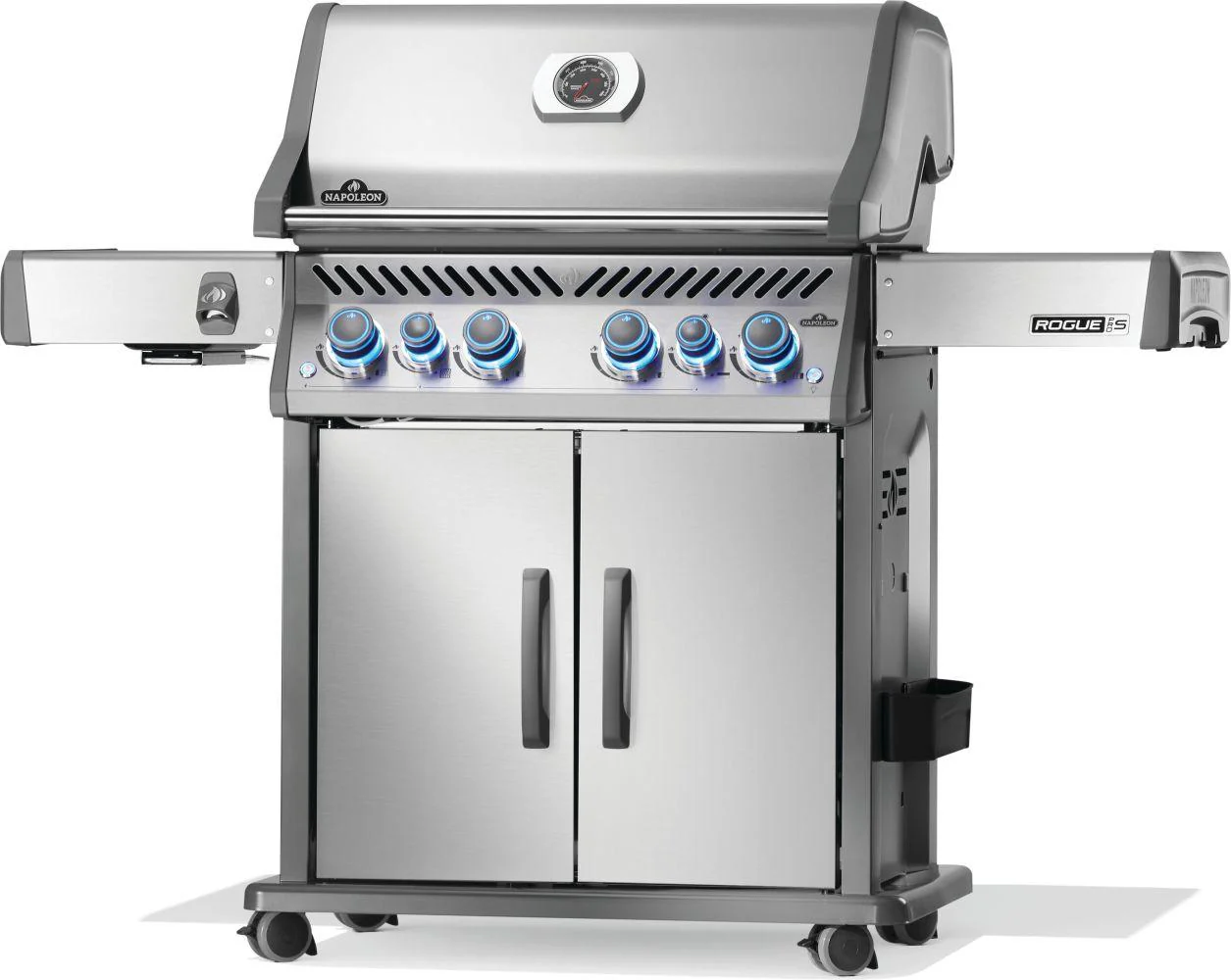 Napoleon Bbq RPS525RSIBNSS2 Rogue Pro-S 525 Rsib With Infrared Side And Rear Burner , Natural Gas, Stainless Steel - Image 4