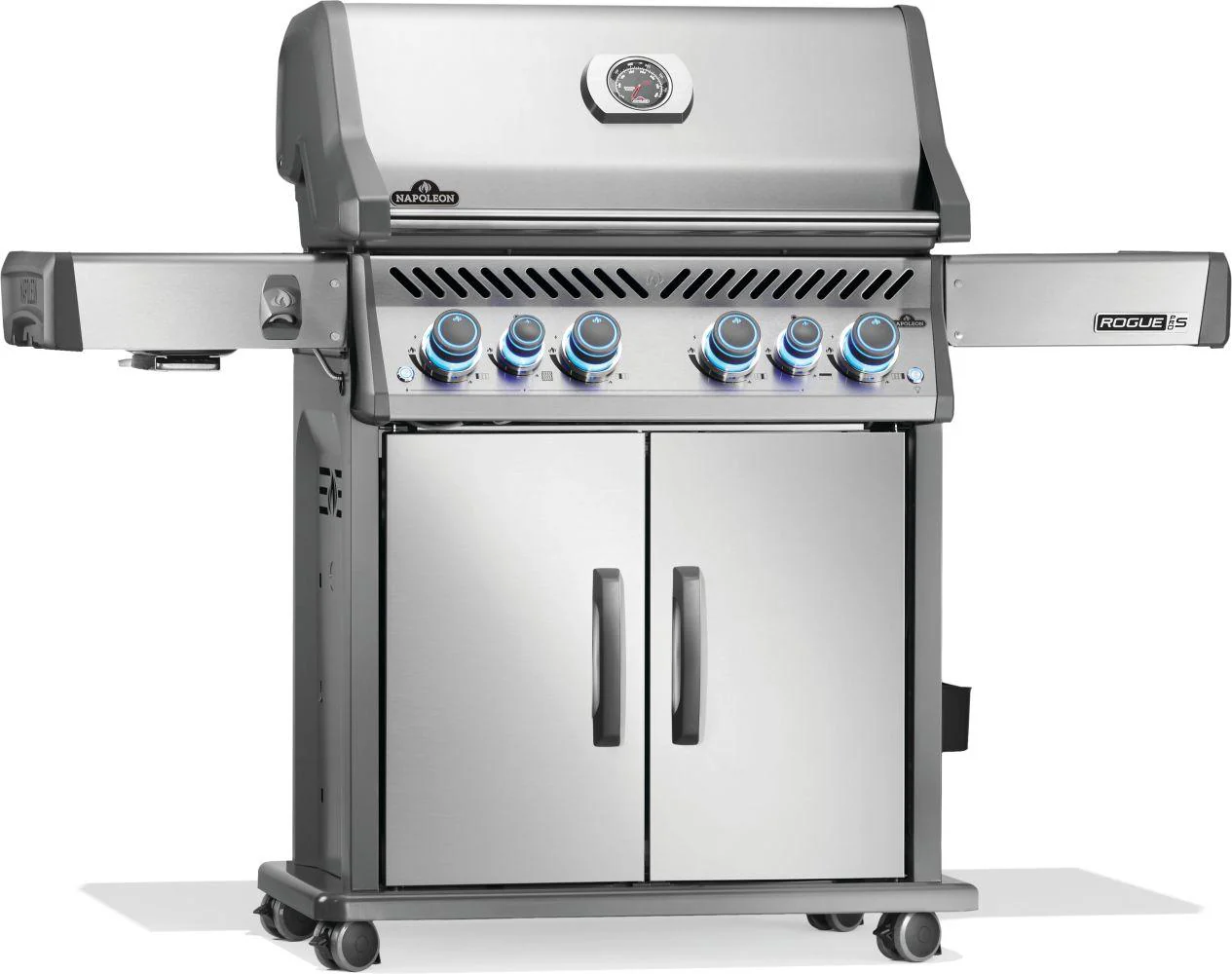 Napoleon Bbq RPS525RSIBPSS2 Rogue Pro-S 525 Rsib With Infrared Side And Rear Burner , Propane, Stainless Steel - Image 5