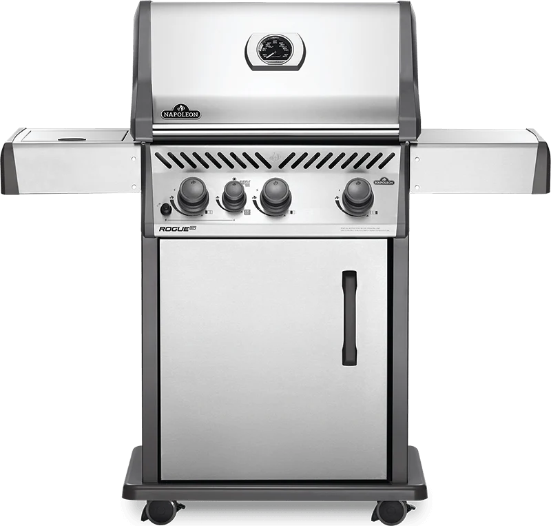 Napoleon Bbq RXT425SIBNSS1 Rogue Xt 425 Sib Infrared Side Burner , Stainless Steel , Natural Gas