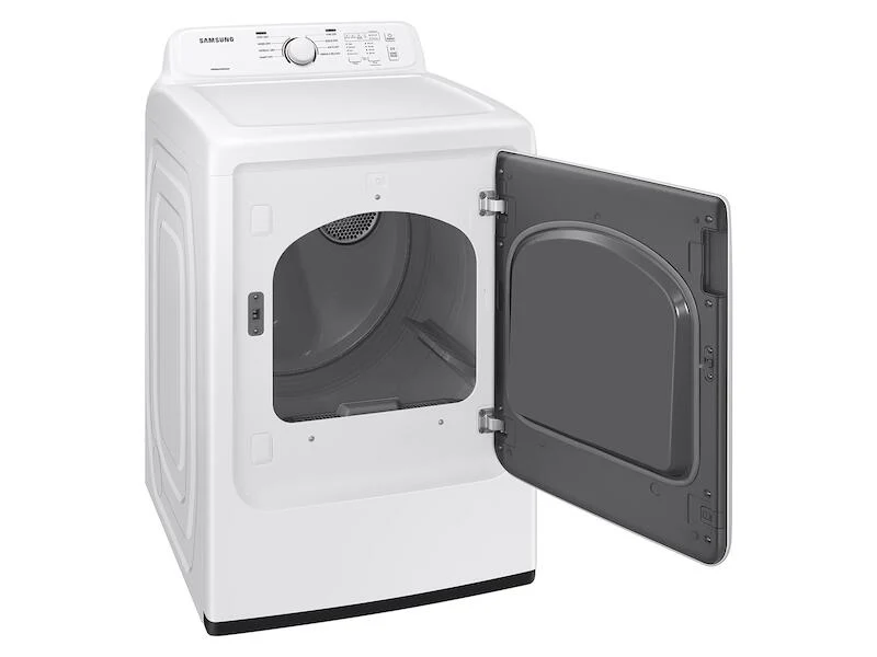 Samsung DVE41A3000W 7.2 Cu. Ft. Electric Dryer With Sensor Dry And 8 Drying Cycles In White, Open Box - Image 5