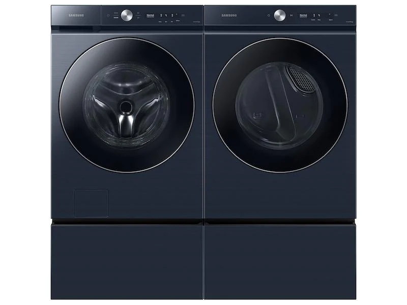 Samsung DVG53BB8900D Bespoke 7.6 Cu. Ft. Ultra Capacity Gas Dryer With Ai Optimal Dry And Super Speed Dry In Brushed Navy - Image 7
