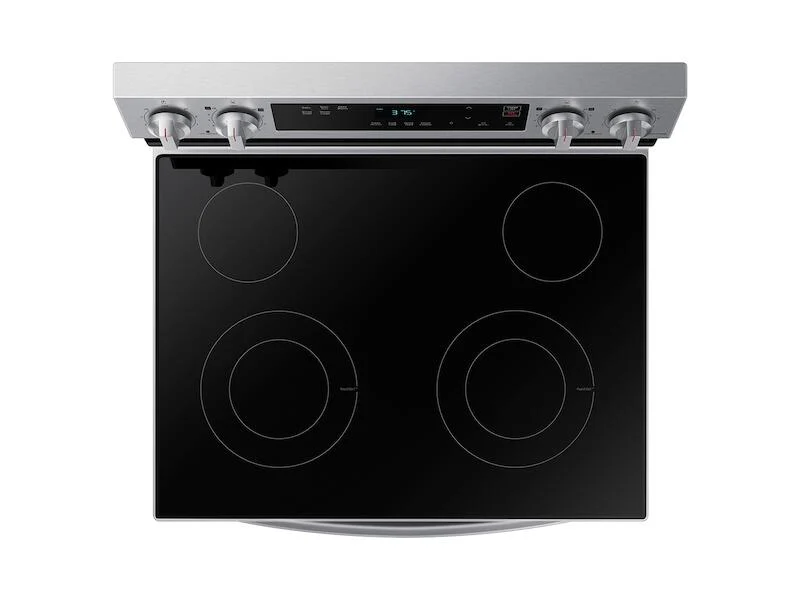 Samsung NE63A6111SS 6.3 Cu. Ft. Smart Freestanding Electric Range With Steam Clean In Stainless Steel - Image 5