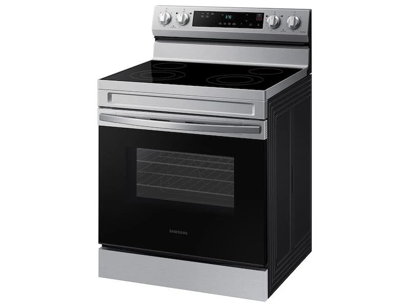 Samsung NE63A6111SS 6.3 Cu. Ft. Smart Freestanding Electric Range With Steam Clean In Stainless Steel - Image 8