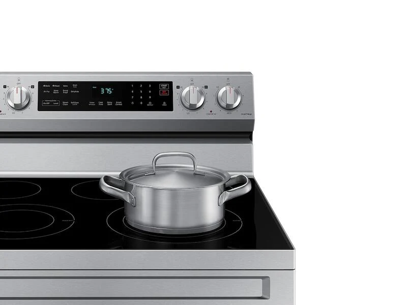 Samsung NE63A6511SS 6.3 Cu. Ft. Smart Freestanding Electric Range With No-Preheat Air Fry & Convection In Stainless Steel - Image 3