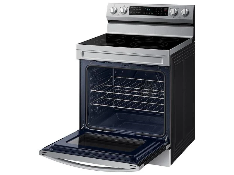 Samsung NE63A6511SS 6.3 Cu. Ft. Smart Freestanding Electric Range With No-Preheat Air Fry & Convection In Stainless Steel - Image 8