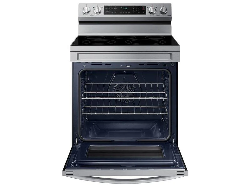 Samsung NE63A6511SS 6.3 Cu. Ft. Smart Freestanding Electric Range With No-Preheat Air Fry & Convection In Stainless Steel - Image 9