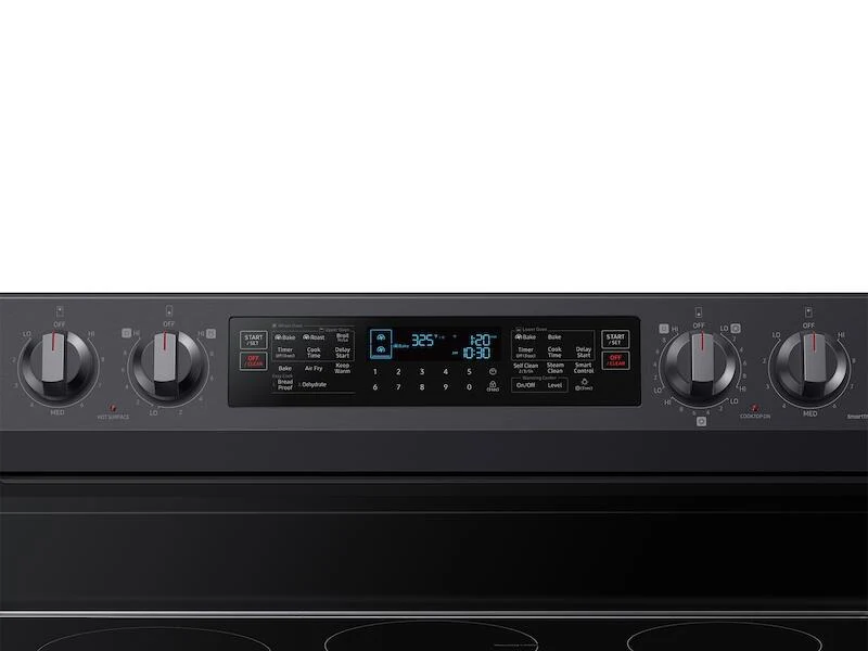 Samsung NE63A6751SG 6.3 Cu. Ft. Smart Freestanding Electric Range With Flex Duo™, No-Preheat Air Fry & Griddle In Black Stainless Steel - Image 6