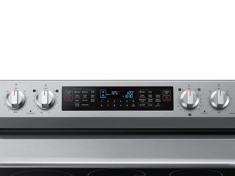 Samsung NE63A6751SS 6.3 Cu. Ft. Smart Freestanding Electric Range With Flex Duo™, No-Preheat Air Fry & Griddle In Stainless Steel - Image 6