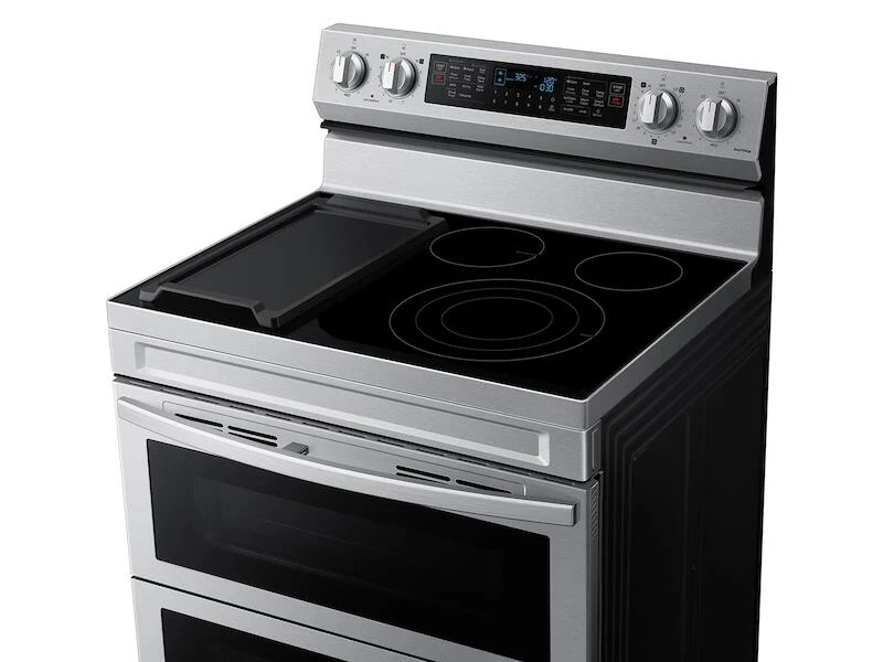 Samsung NE63A6751SS 6.3 Cu. Ft. Smart Freestanding Electric Range With Flex Duo™, No-Preheat Air Fry & Griddle In Stainless Steel - Image 7