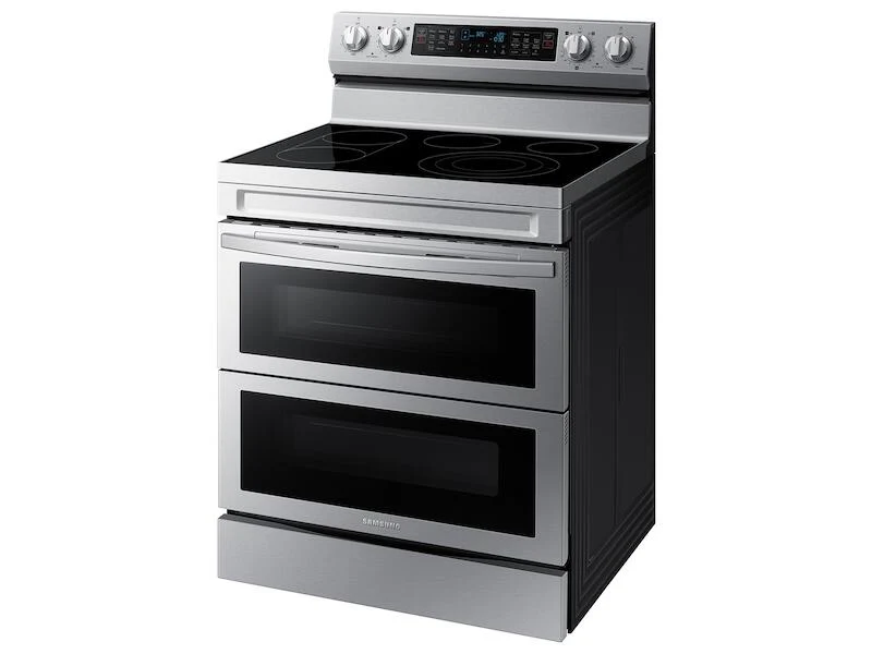 Samsung NE63A6751SS 6.3 Cu. Ft. Smart Freestanding Electric Range With Flex Duo™, No-Preheat Air Fry & Griddle In Stainless Steel - Image 8