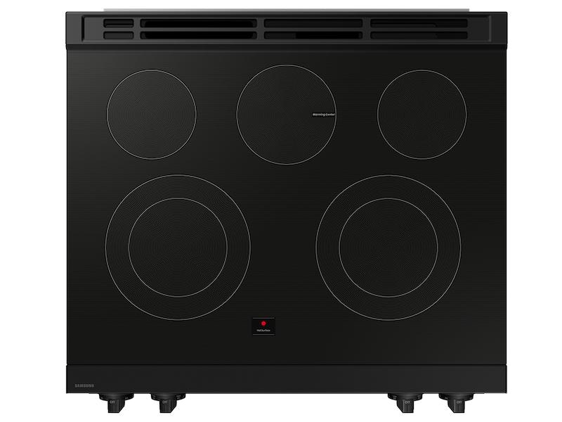 Samsung NSE6DG8100MT Bespoke 6.3 Cu. Ft. Smart Slide-In Electric Range With Precision Knobs In Matte Black Steel - Image 6