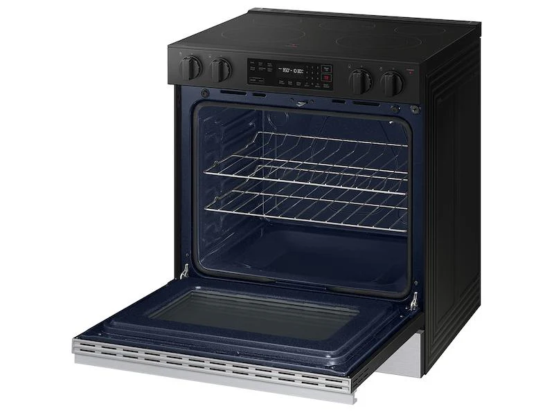 Samsung NSE6DG8100SR Bespoke 6.3 Cu. Ft. Smart Slide-In Electric Range With Precision Knobs In Stainless Steel - Image 10