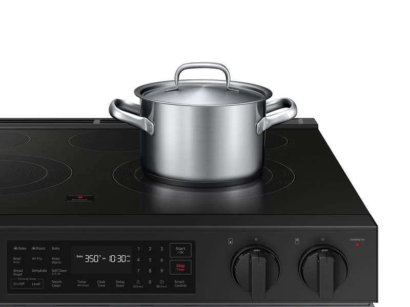 Samsung NSE6DG8300SR Bespoke 6.3 Cu. Ft. Smart Slide-In Electric Range With Air Fry & Precision Knobs In Stainless Steel - Image 5