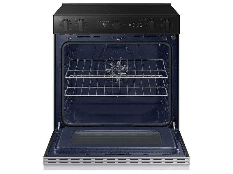 Samsung NSE6DG8700SR Bespoke 6.3 Cu. Ft. Smart Slide-In Electric Range With Smart Oven Camera & Illuminated Precision Knobs In Stainless Steel - Image 10