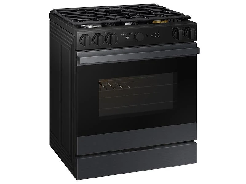 Samsung NSG6DG8500MT Bespoke 6.0 Cu. Ft. Smart Slide-In Gas Range With Air Sous Vide & Air Fry In Matte Black Steel - Image 11
