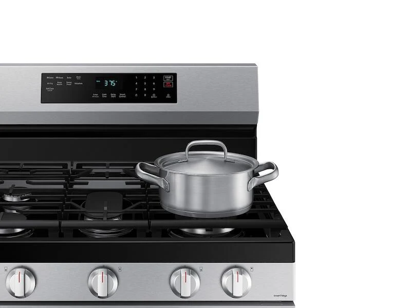 Samsung NX60A6511SS 6.0 Cu. Ft. Smart Freestanding Gas Range With No-Preheat Air Fry & Convection In Stainless Steel - Image 3