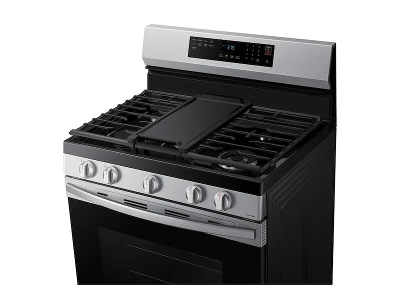 Samsung NX60A6511SS 6.0 Cu. Ft. Smart Freestanding Gas Range With No-Preheat Air Fry & Convection In Stainless Steel - Image 7