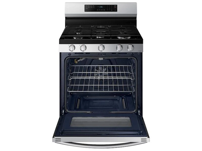 Samsung NX60A6511SS 6.0 Cu. Ft. Smart Freestanding Gas Range With No-Preheat Air Fry & Convection In Stainless Steel - Image 9