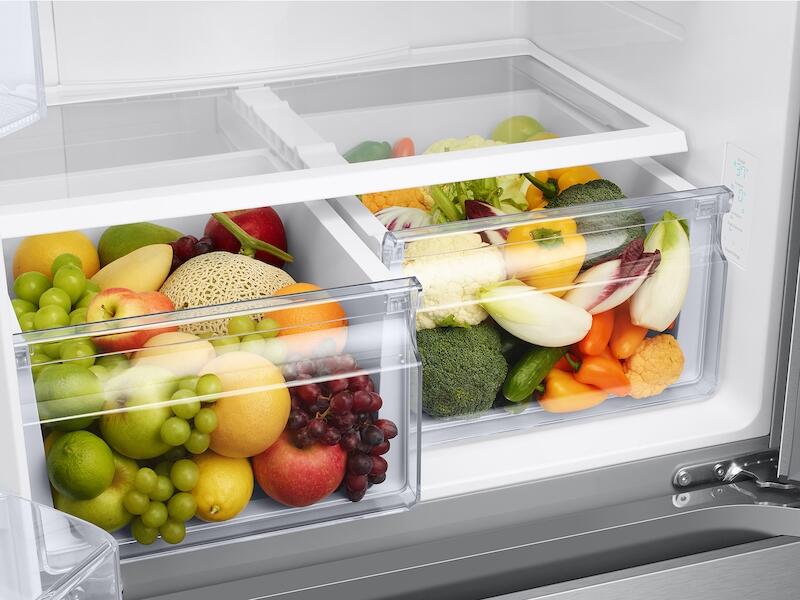 Samsung RF20A5101SR 19.5 Cu. Ft. Smart 3-Door French Door Refrigerator In Stainless Steel - Image 11