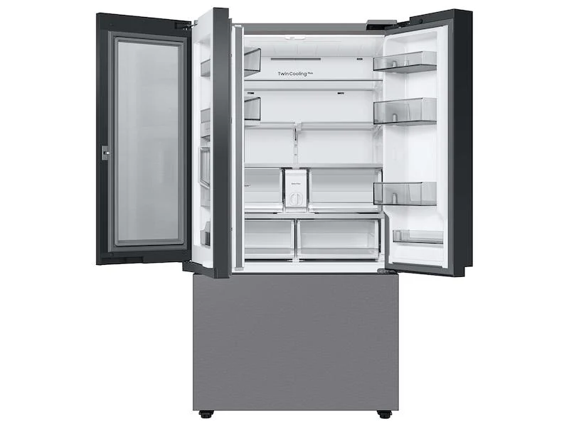 Samsung RF30BB6600QL Bespoke 3-Door French Door Refrigerator (30 Cu. Ft.) With Beverage Center™ In Stainless Steel - Image 6