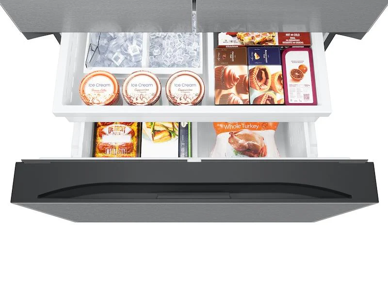 Samsung RF32CG5400SR 31 Cu. Ft. Mega Capacity 3-Door French Door Refrigerator With Four Types Of Ice In Stainless Steel - Image 10