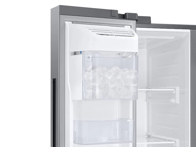 Samsung RS23A500ASR 23 Cu. Ft. Smart Counter Depth Side-By-Side Refrigerator In Stainless Steel - Image 5
