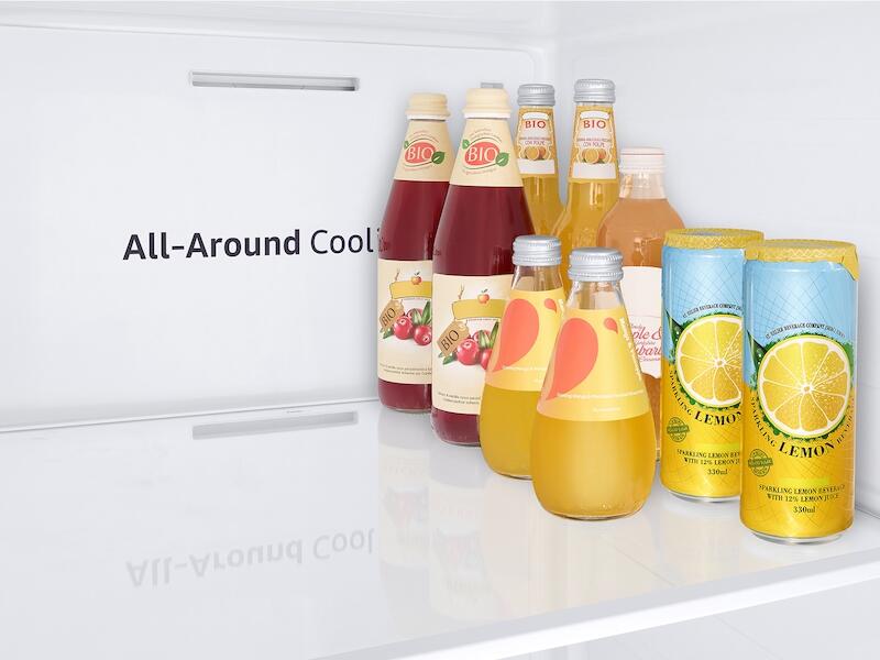 Samsung RS28A500ASR 28 Cu. Ft. Smart Side-By-Side Refrigerator In Stainless Steel - Image 10