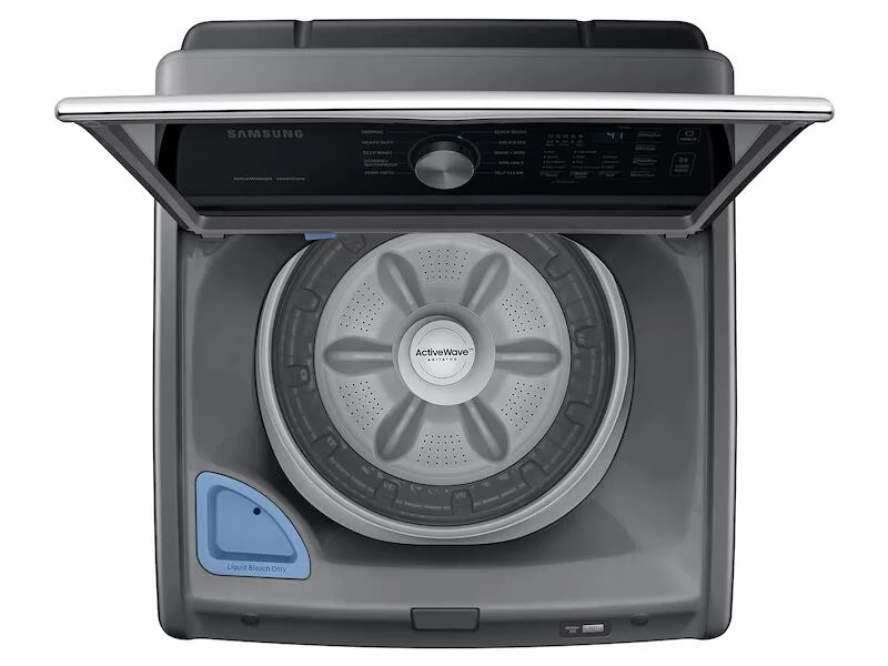 Samsung WA44A3405AP 4.4 Cu. Ft. Top Load Washer With Activewave™ Agitator And Active Waterjet In Platinum - Image 11